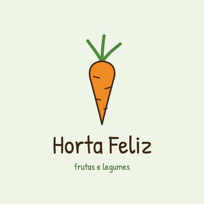 Logótipo de Horta Feliz, Frutas e legumes