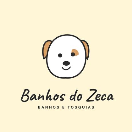 Logótipo de Banhos do Zeca, Banhos e tosquias