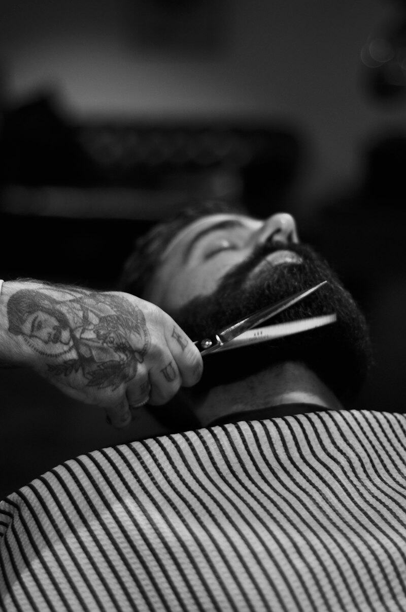 Barba a ser aparada